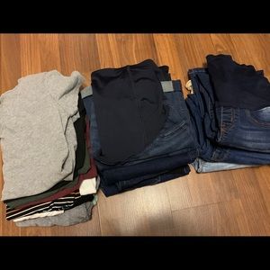 Maternity lot size medium and 27 or 4